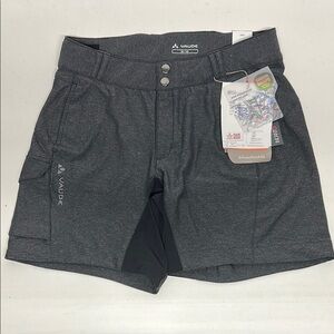 Women's Gray Shorts Vaude 36 XS mountain NWT tremalzini cyclist